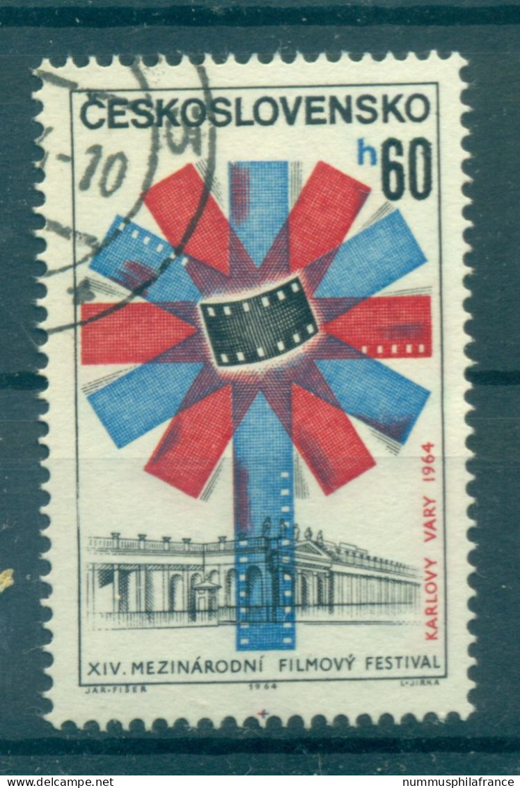 Tchécoslovaquie 1964 - Y & T N. 1348 - Festival International Du Film (Michel N. 1477) - Gebraucht