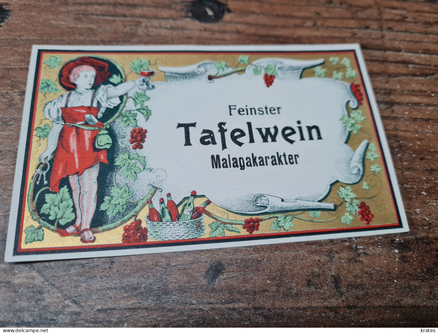 Old Labels - Tafelwein - Publicités