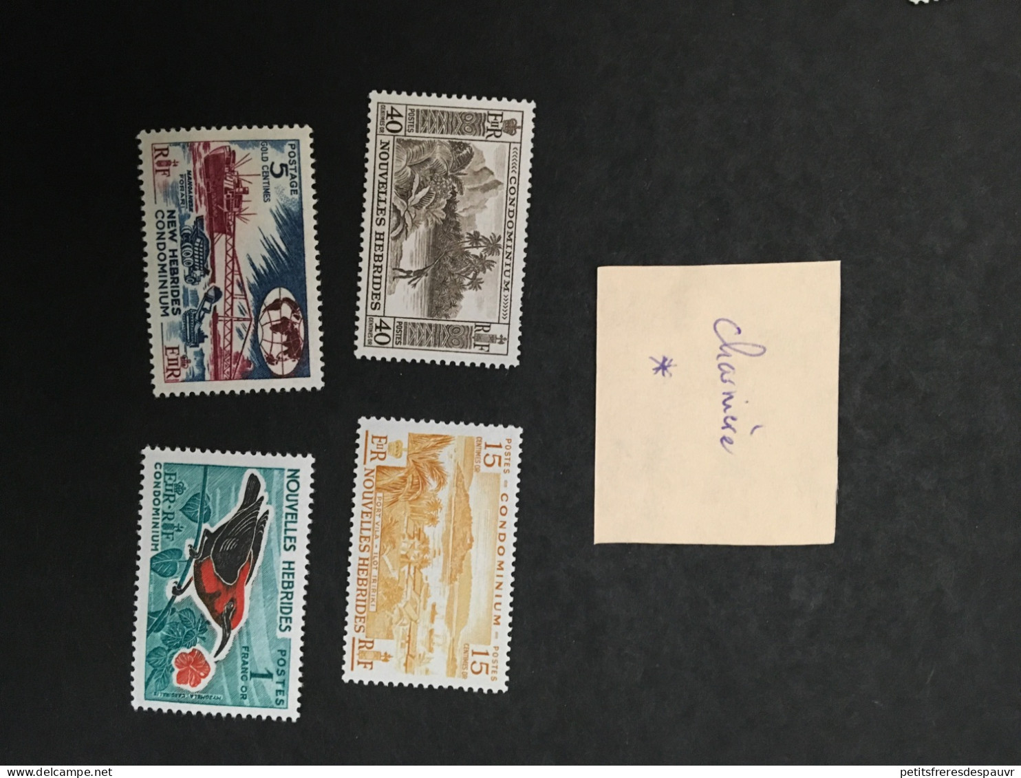 Nouvelles Hebrides (19 Valeurs) POSTE AÉRIENNE Neufs Sans Charnière Saufs Timbres Sur Scans 5 & 6 - Unused Stamps