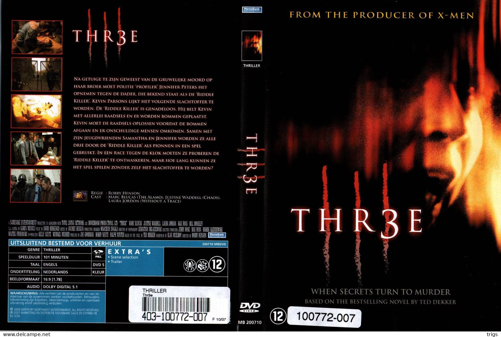 DVD - Thr3e - Horror