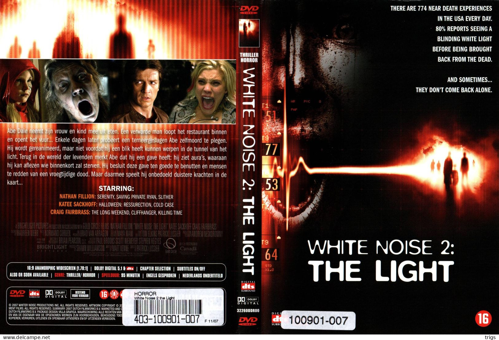 DVD - White Noise 2: The Light - Horreur