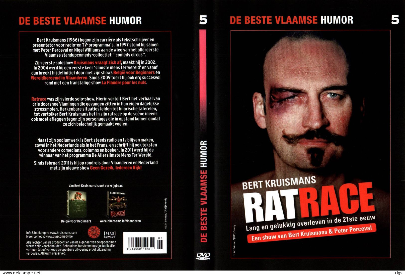 DVD - Bert Kruismans: Ratrace - Comedy