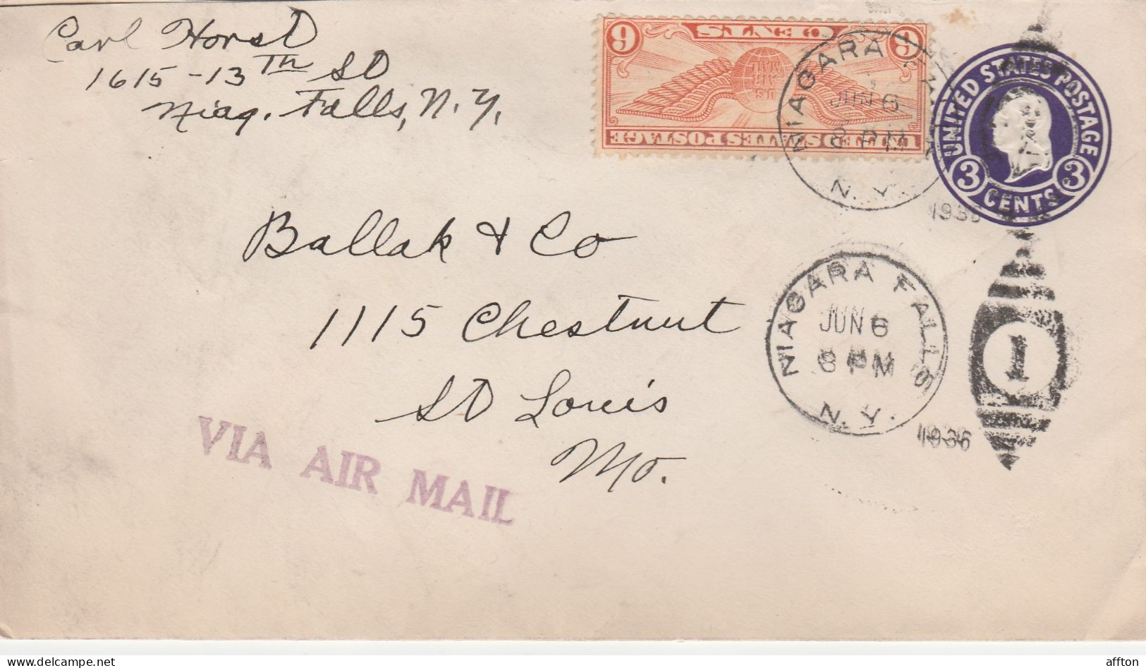 United States Old Cover Mailed - 1921-40