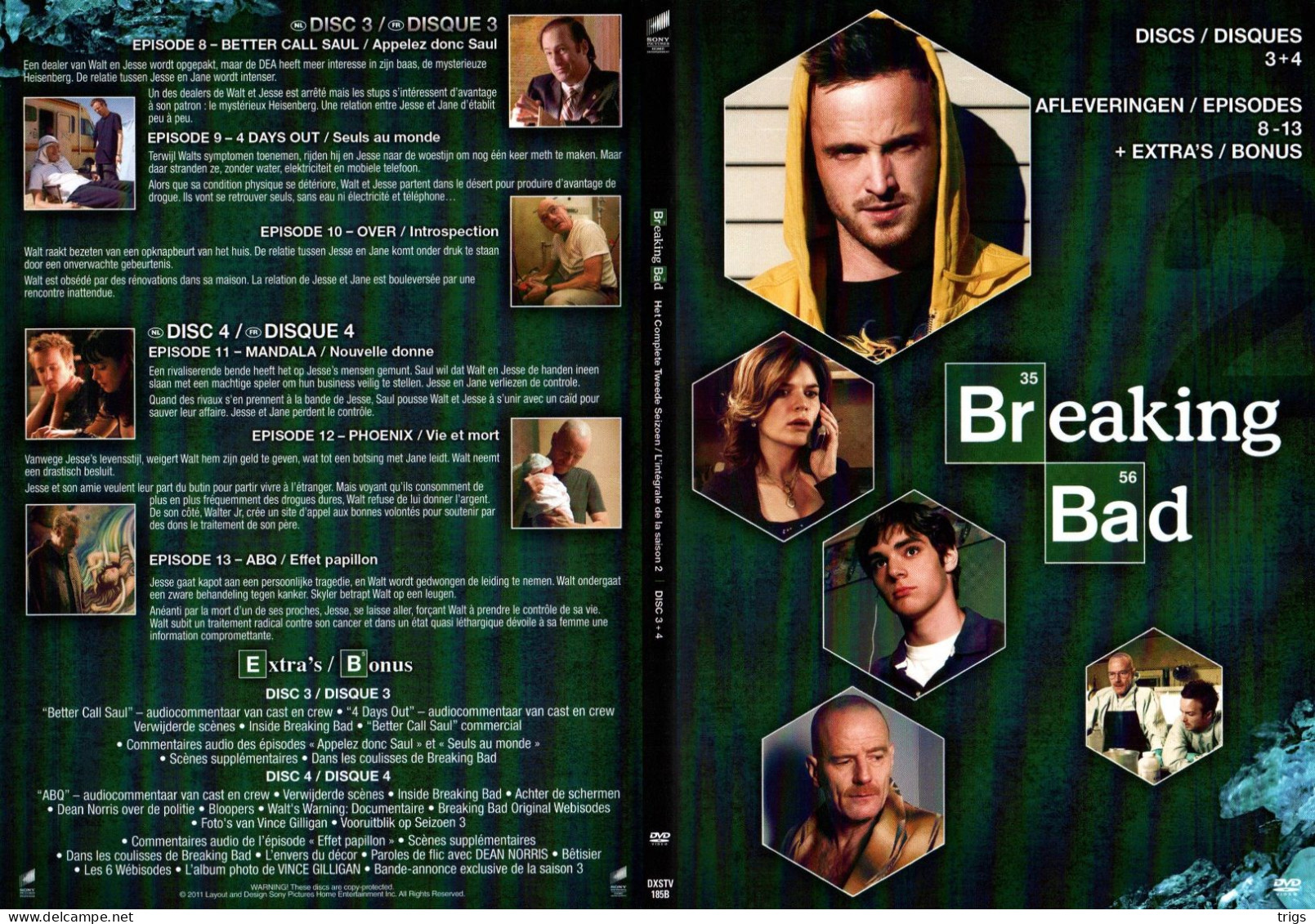 DVD - Breaking Bad: Het Complete Tweede Seizoen (4 DISCS) - Serie E Programmi TV