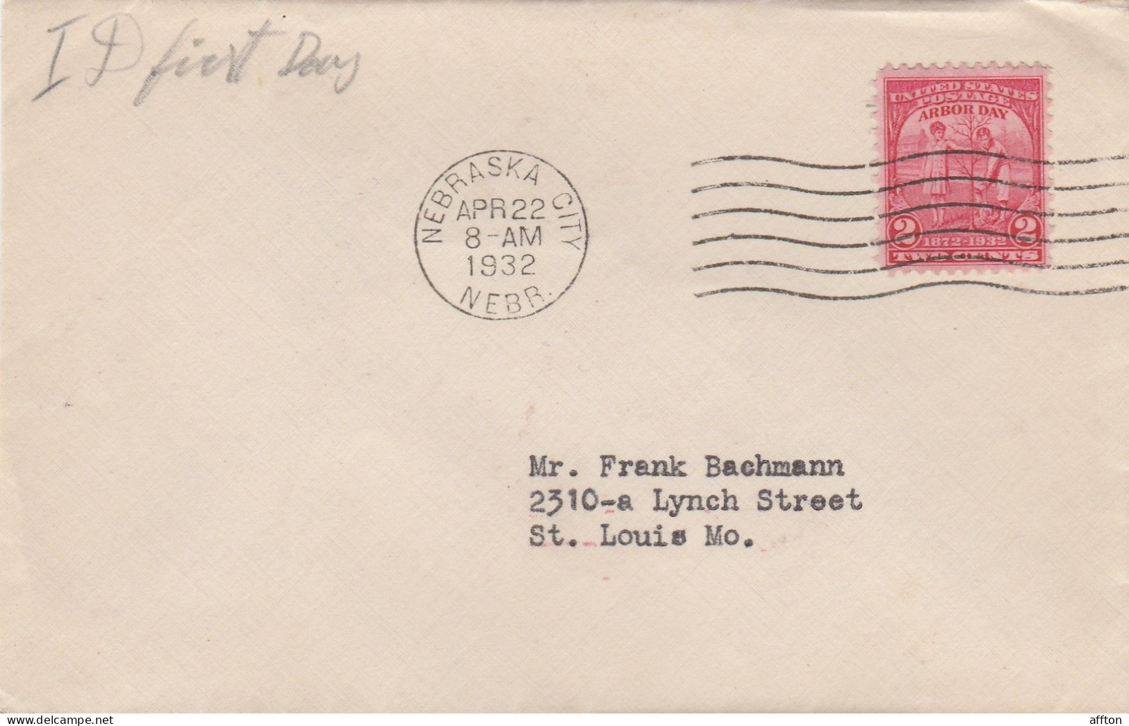 United States 1932 FDC Mailed - 1851-1940