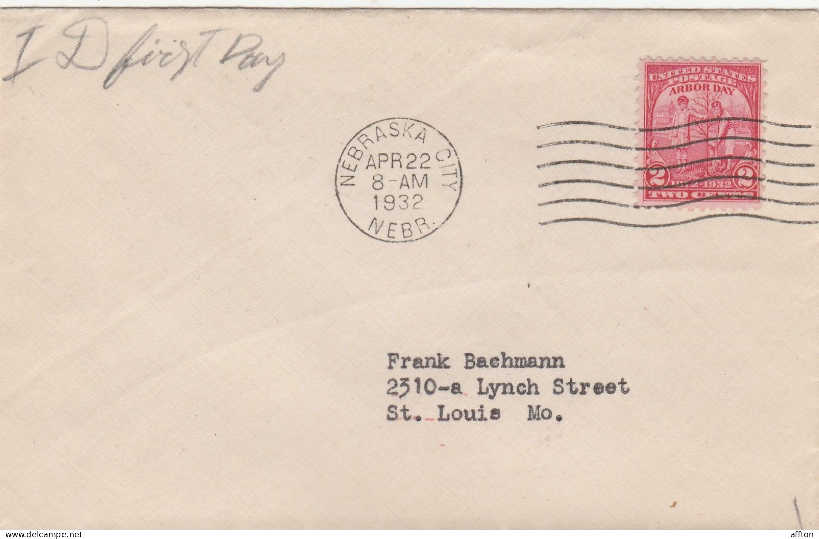 United States 1932 FDC Mailed - 1851-1940