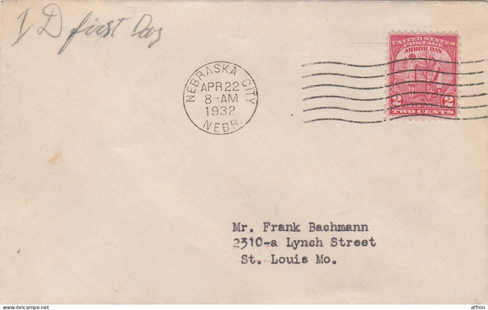 United States 1932 FDC Mailed - 1851-1940