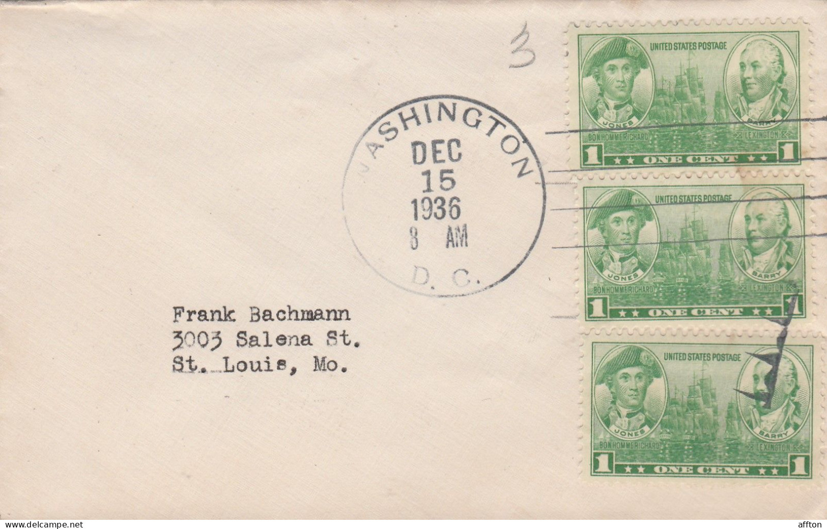 United States 1936 FDC Mailed - 1851-1940