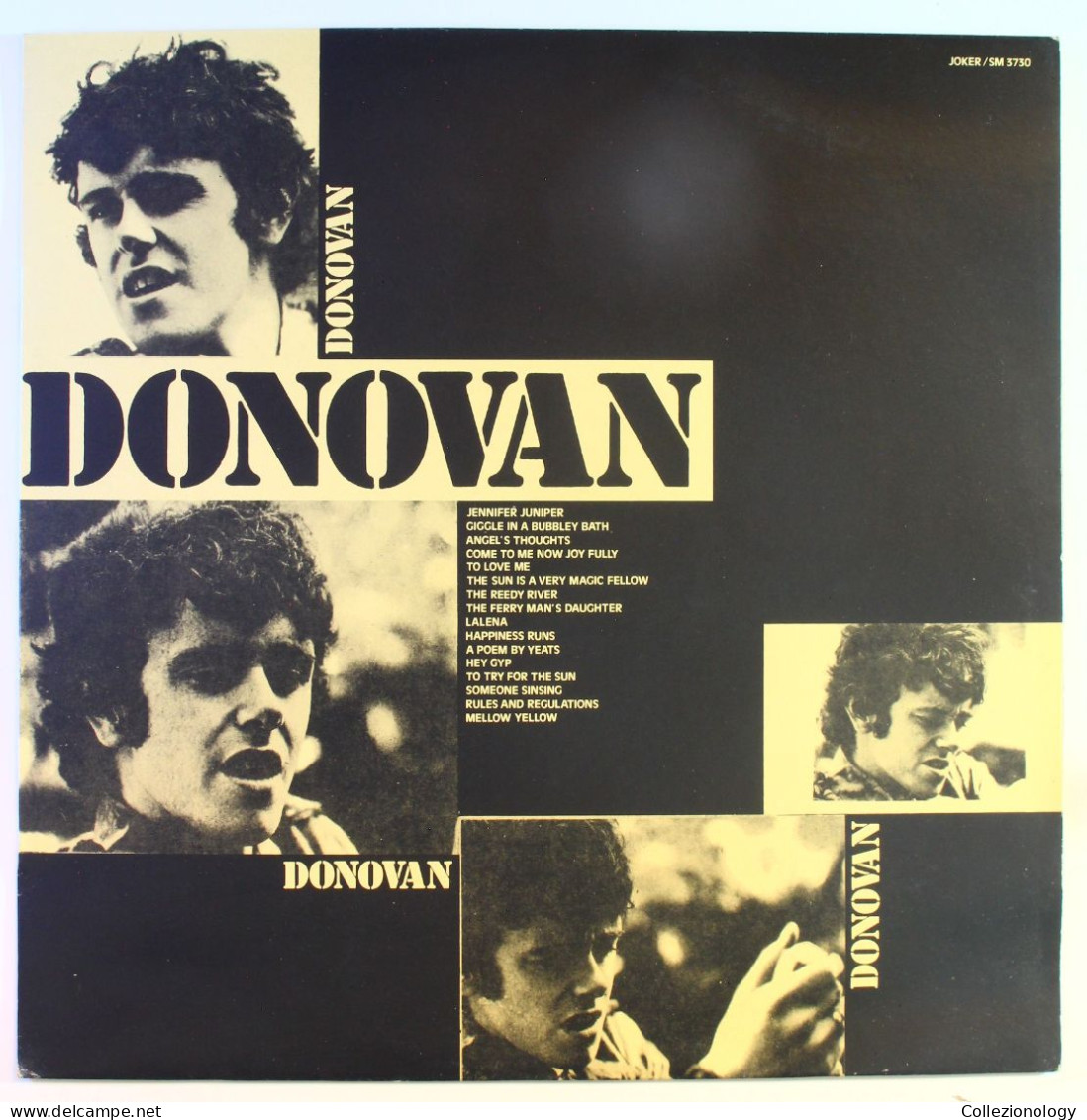 DISCO VINILE 33 GIRI 12" 1974 DONOVAN DONOVAN JOKER SM 3730 ITALY 0011 - Country En Folk