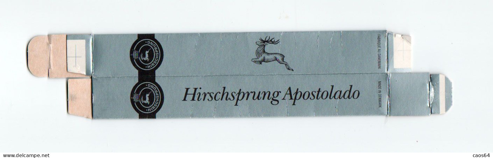 Hirschsprung Apostolado 1 Sigaro SCATOLA VUOTA - Sigarenkisten (leeg)