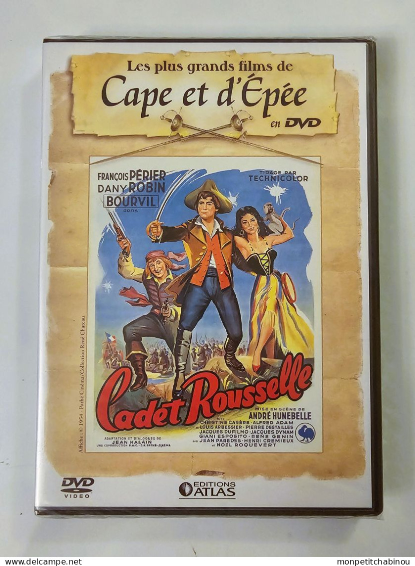 DVD CADET ROUSSELLE Avec François PÉRIER (NEUF) - Azione, Avventura