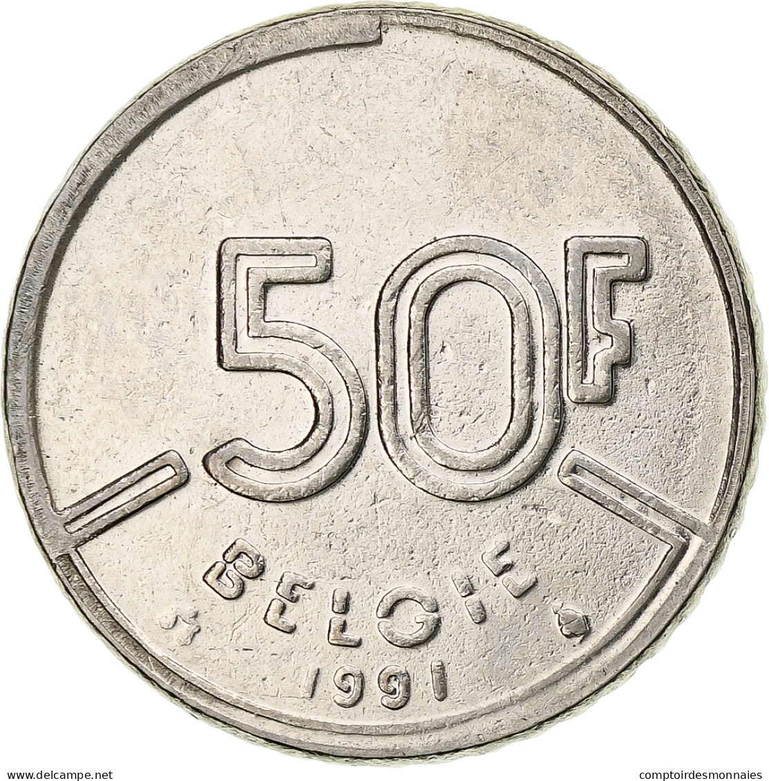 Belgique, 50 Francs, 50 Frank, 1991 - 50 Francs