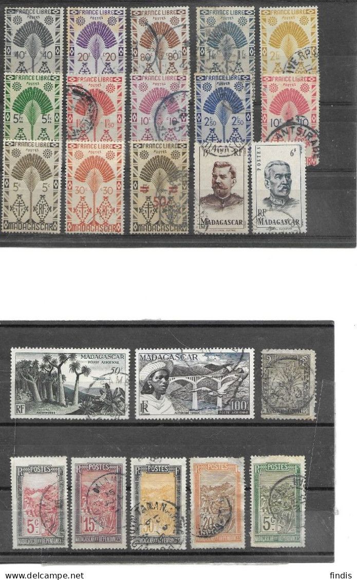 MADAGASCAR Lot */oblit - Other & Unclassified