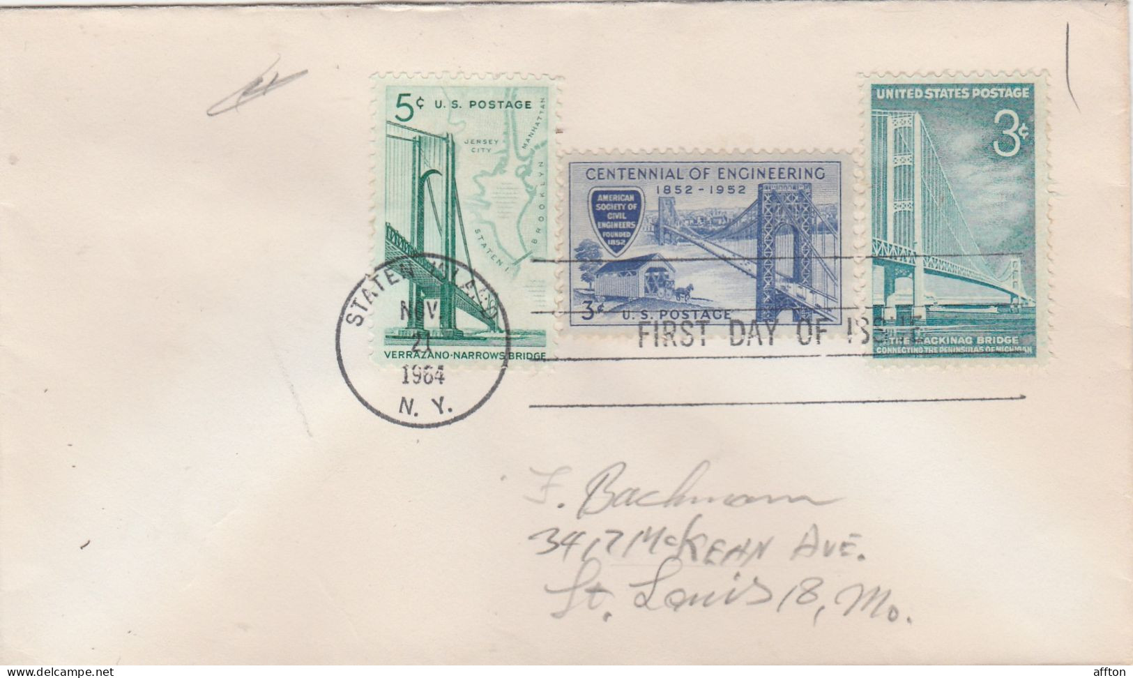 United States 1964 FDC - 1961-1970