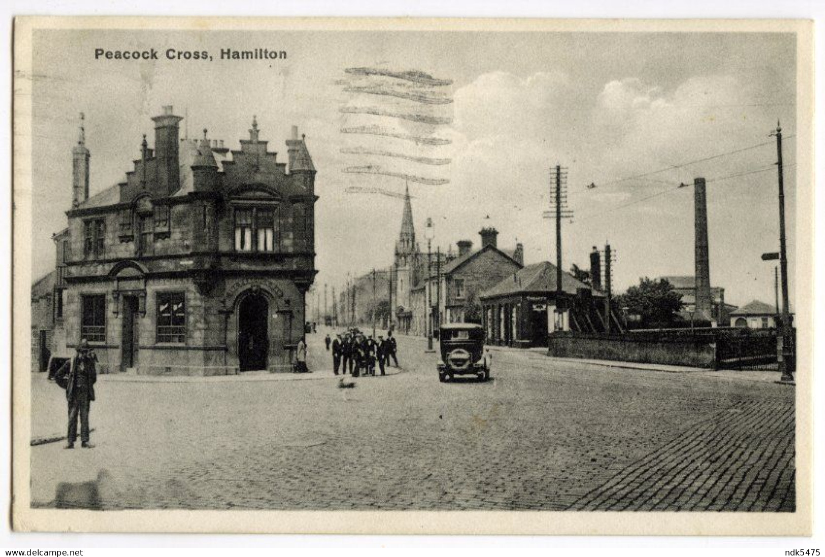 HAMILTON - PEACOCK CROSS / POSTMARK / TROON, WEMYSS CRESCENT, (HUTCHIESON) - Lanarkshire / Glasgow