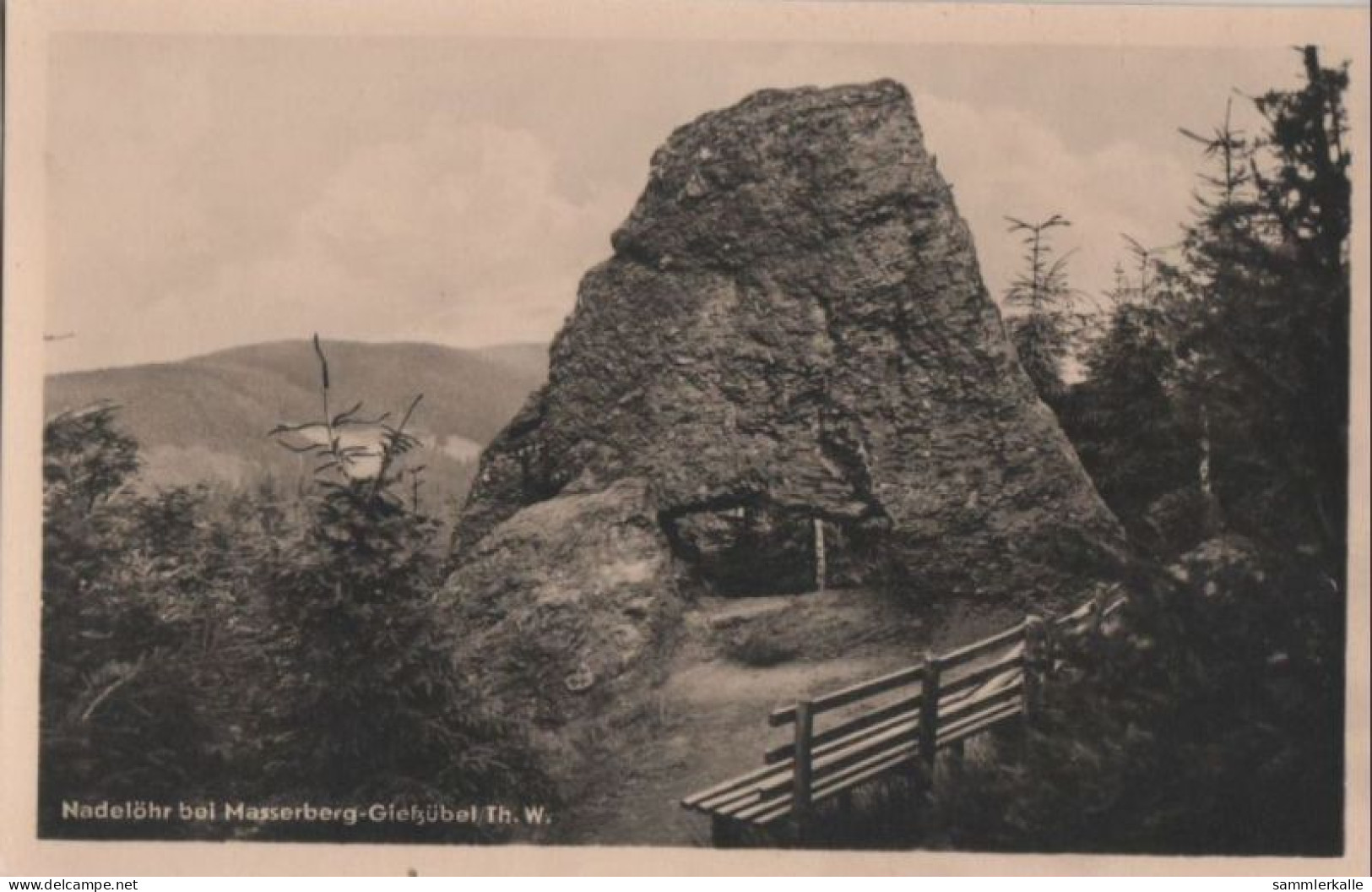 85204 - Masserberg - Badelöhr Bei Masserberg-Giesshübel - 1955 - Masserberg