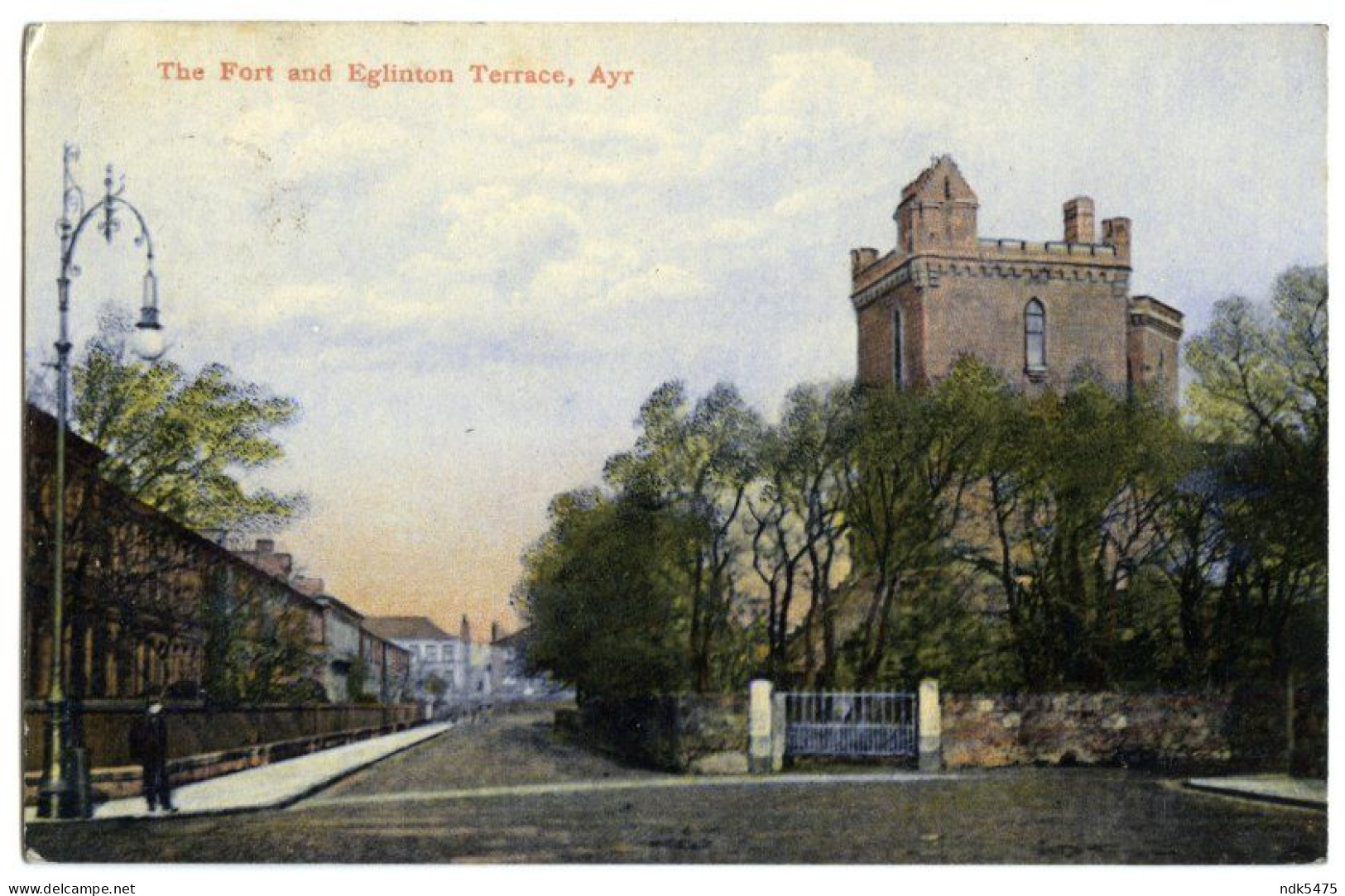 AYR : THE FORT AND EGLINTON TERRACE / GLASGOW, ALEXANDRA PARADE, MEADOWPARK STREET (HUTCHIESON) - Ayrshire