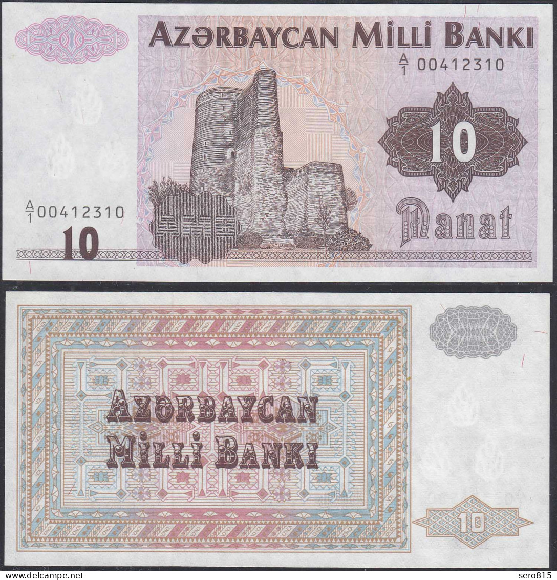 Aserbaidschan - AZERBAIJAN - 10 Manat (1992) Pick 12 UNC (1)     (32048 - Otros – Asia