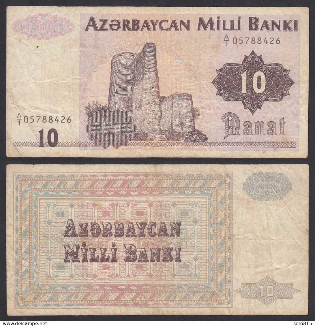 Aserbaidschan - AZERBAIJAN - 10 Manat (1992) Pick 12 VG (5)     (31914 - Other - Asia