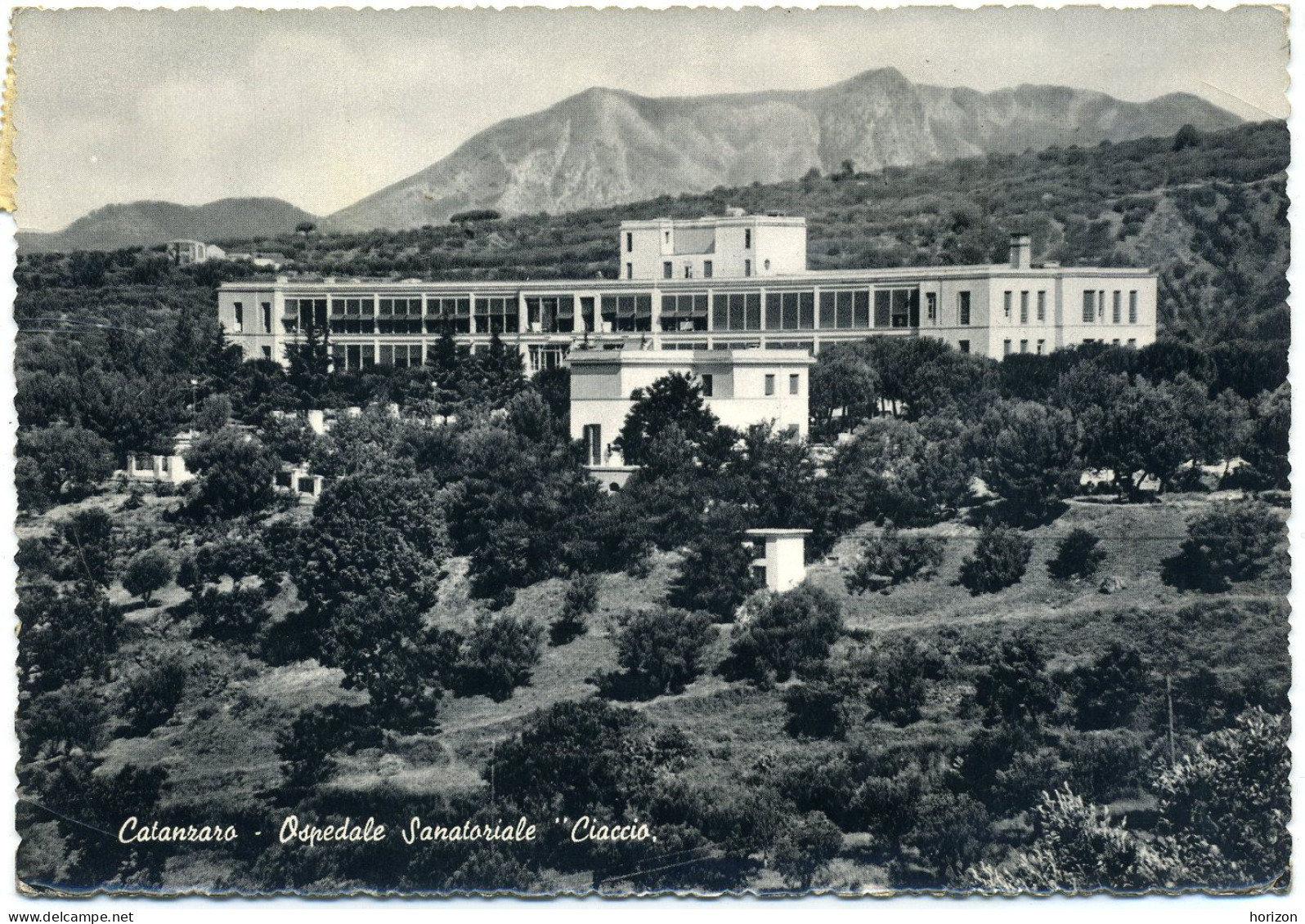 F.64  CATANZARO - Ospedale Sanatoriale "Ciaccio" - 1959 - Catanzaro