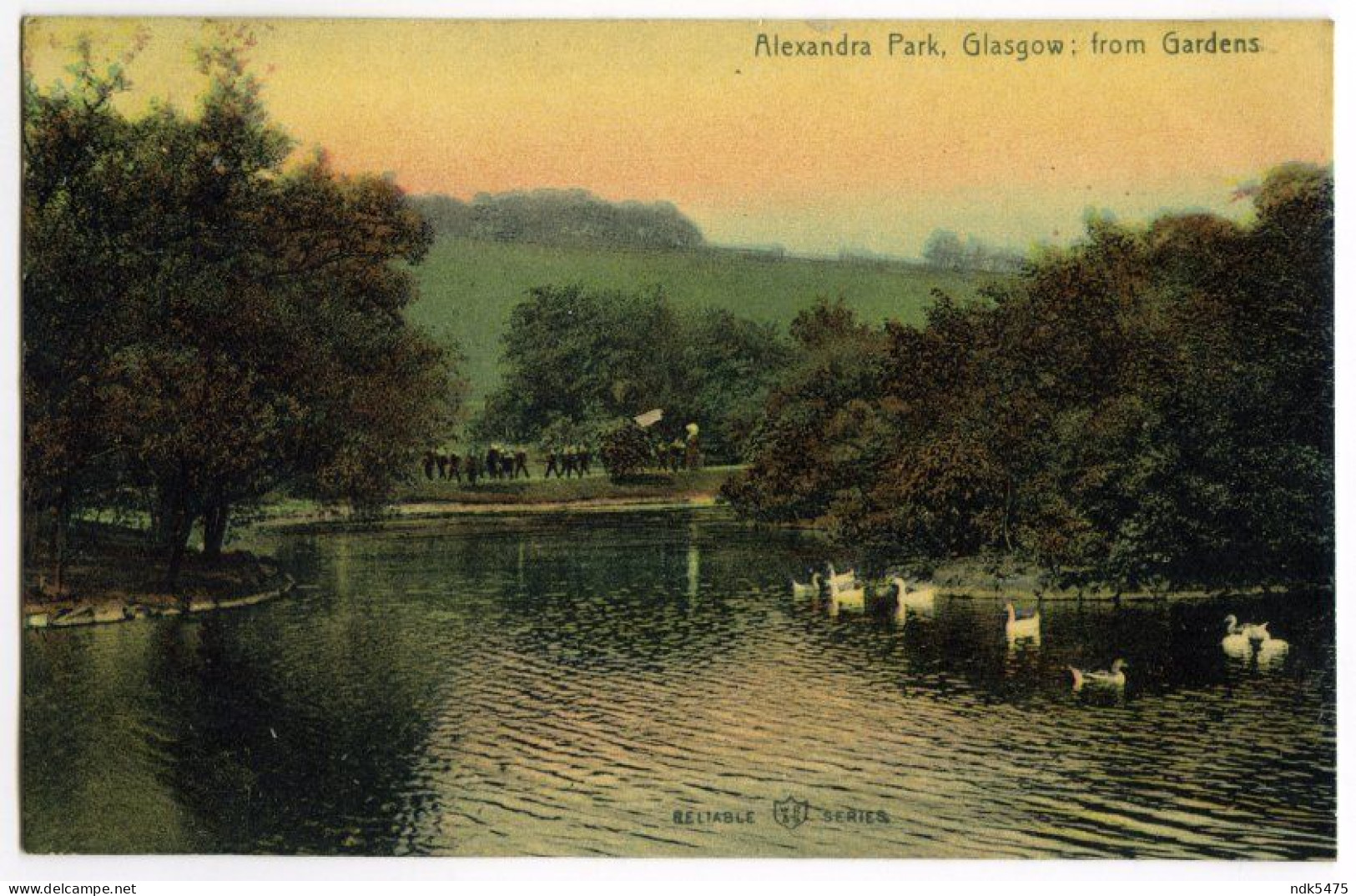 GLASGOW, ALEXANDRA PARK FROM GARDENS / DENNISTOUN, ALEXANDRA PARADE, MEADOWPARK STREET (HUTCHIESON) - Lanarkshire / Glasgow