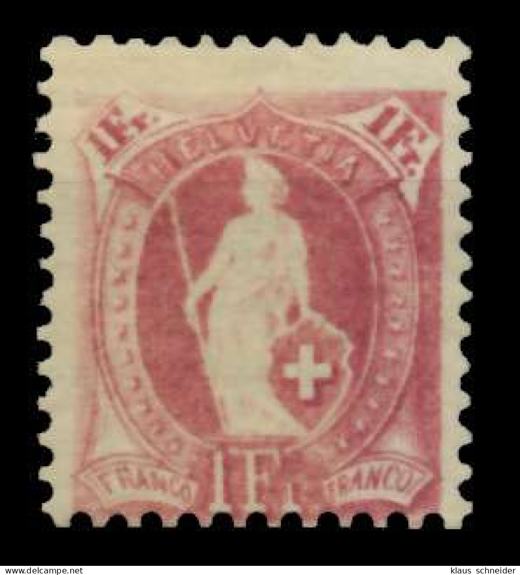 SCHWEIZ ST.HELV Nr 63XA Ungebraucht X73A656 - Unused Stamps