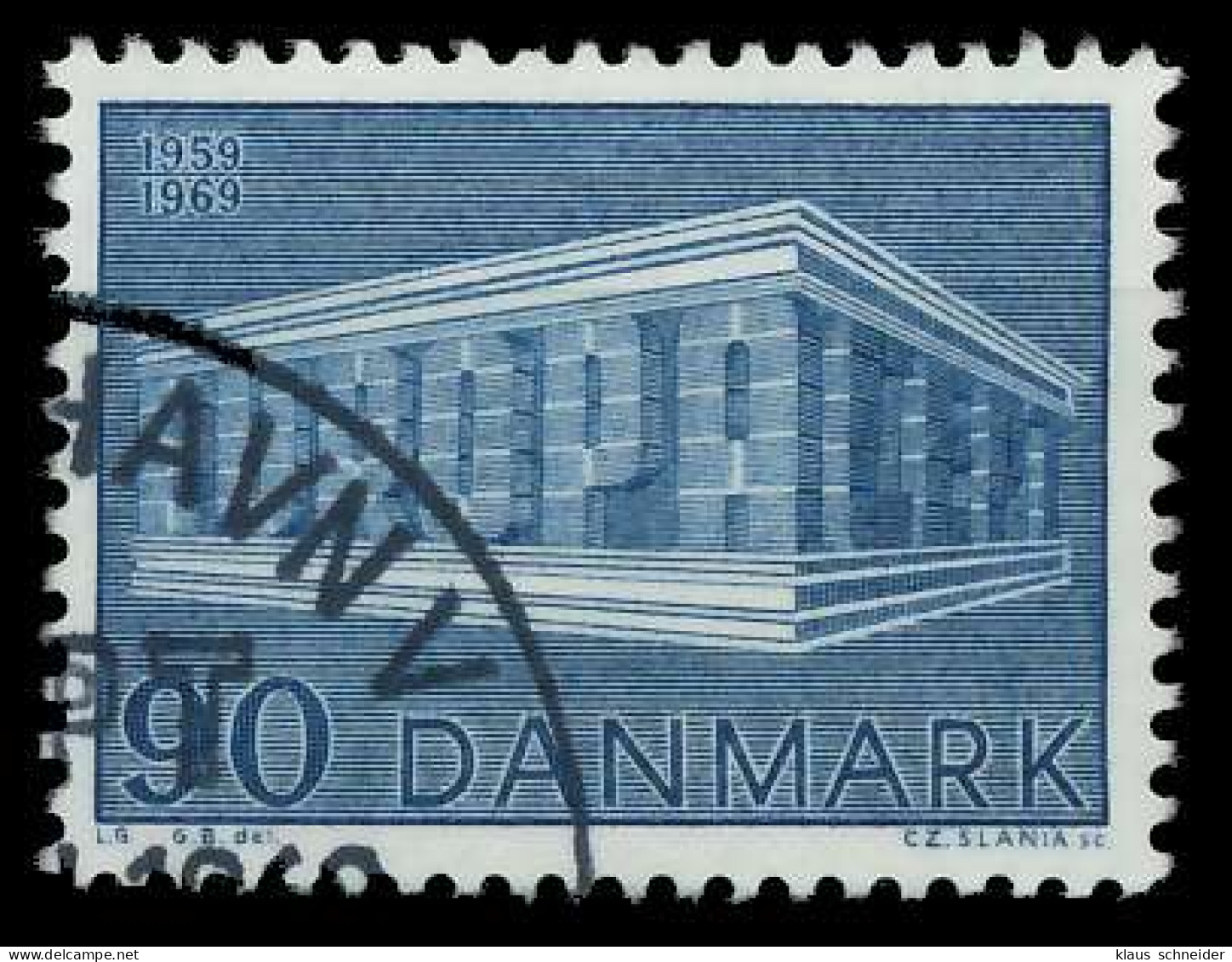 DÄNEMARK 1969 Nr 479 Gestempelt X9D199E - Used Stamps