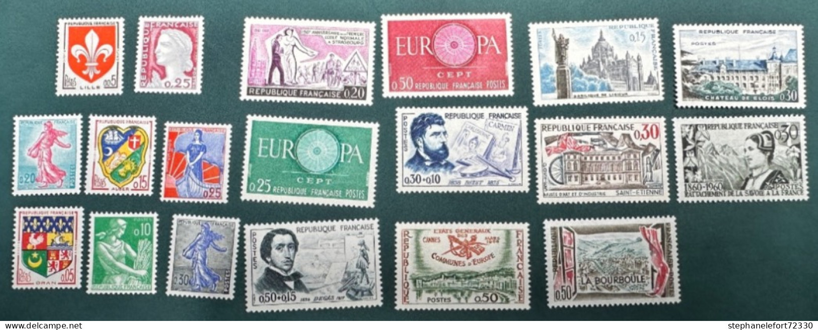 1960 -  Année Complète  - NEUFS  **  - Cote 78 Euros  (Voir Photos) - 1960-1969