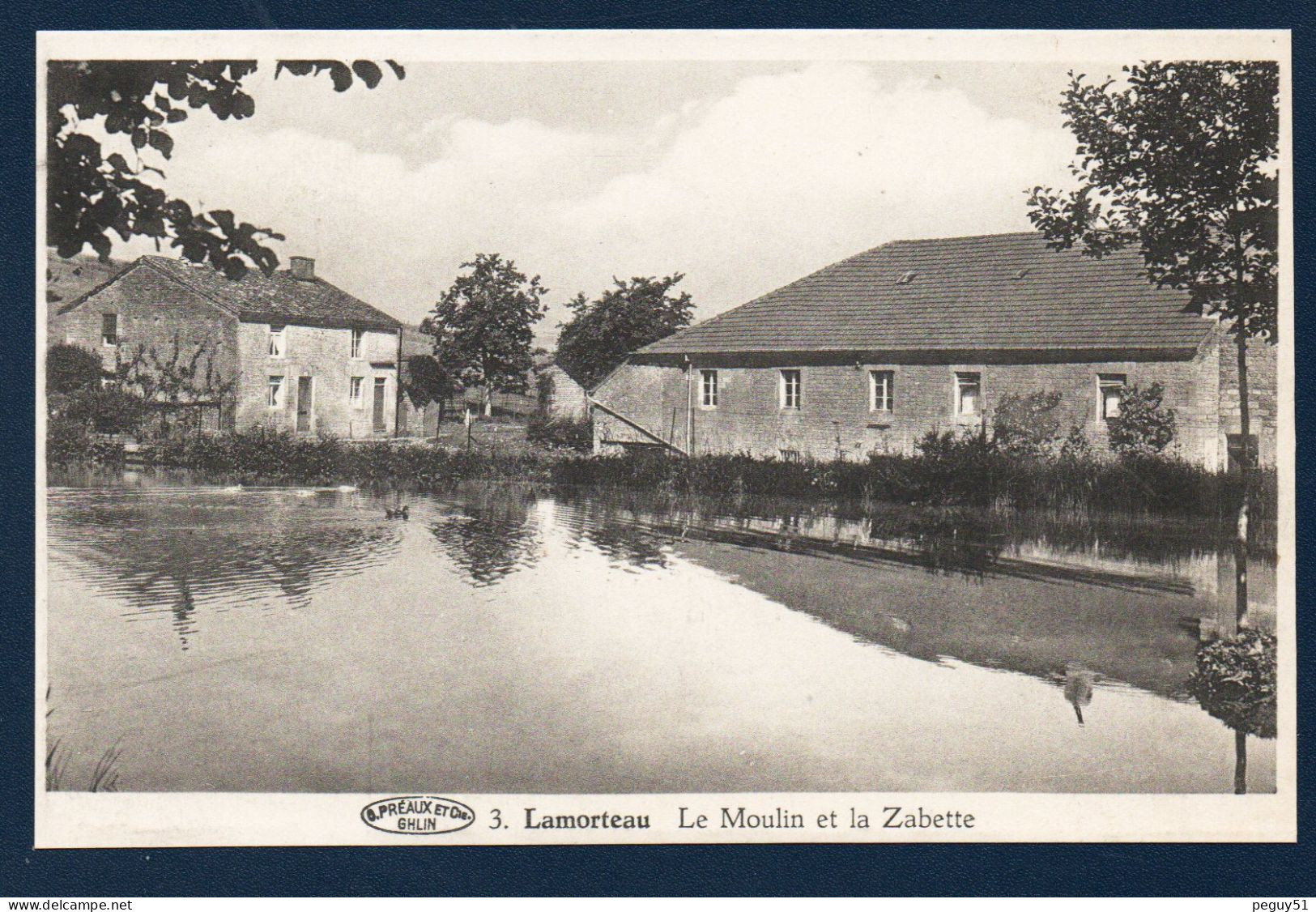 Lamorteau (Rouvroy). Le Moulin Et La Zabette. - Rouvroy