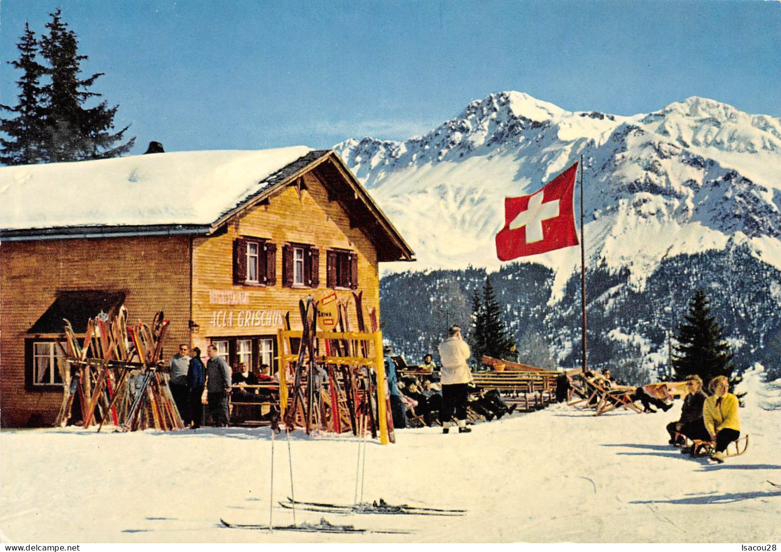 SUISSE  . LAI RESTAURANT ACLA GRISCHUNA LENZERHEIDE - Vaz/Obervaz