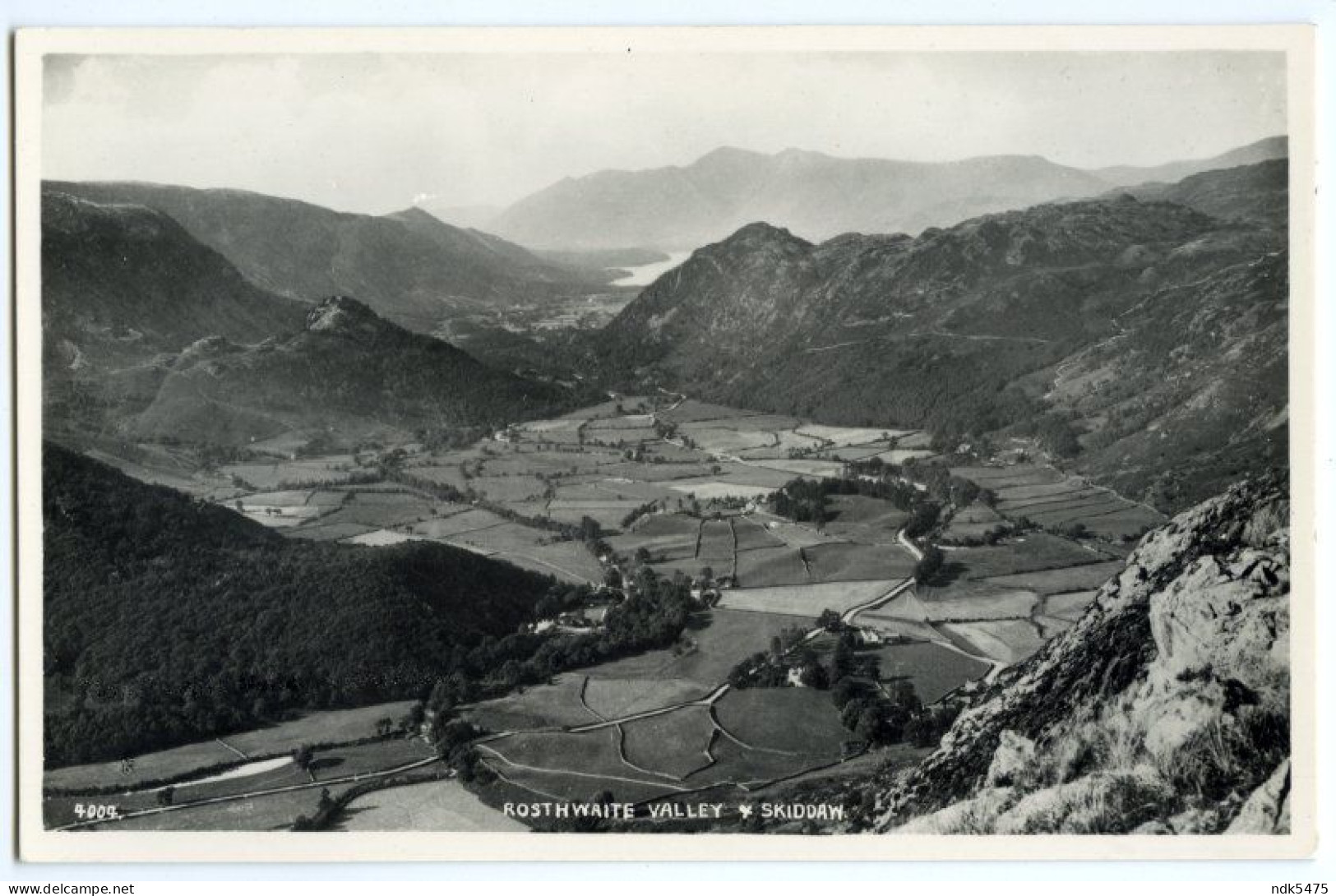 LAKE DISTRICT : ROSTHWAITE VALLEY & SKIDDAW (ABRAHAM'S SERIES) - Other & Unclassified