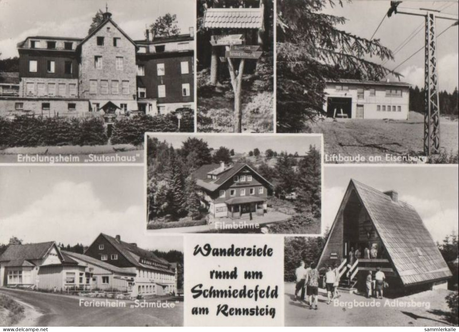 81176 - Schmiedefeld - Wanderziele - 1979 - Schmiedefeld