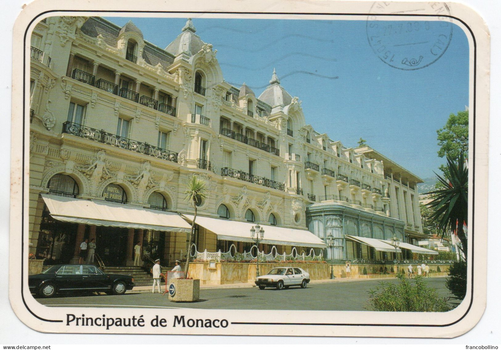 MONACO-MONTE CARLO - L'HOTEL DE PARIS / OLD CARS / ROLLS-ROYCE /ALFA ROMEO 33/THEMATIC STAMP-INTERNATIONAL DOG SHOW 1989 - Hoteles