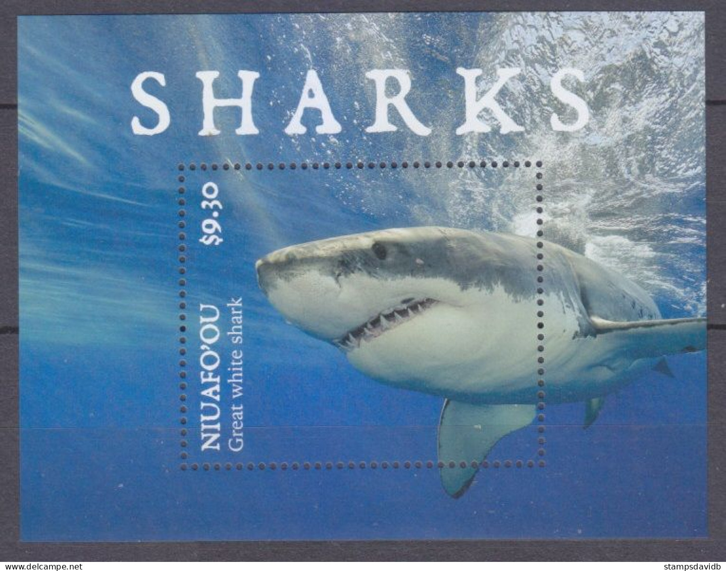 2019 Niuafo'ou 728/B86 Marine Fauna - Sharks 11,00 € - Dauphins