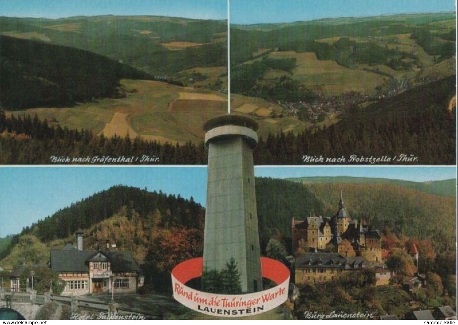 97032 - Ludwigsstadt-Lauenstein - U.a. Hotel Falkenstein - Ca. 1975 - Kronach