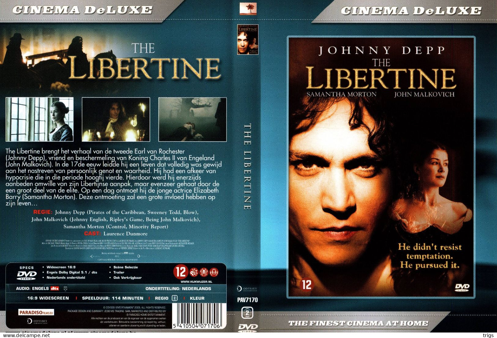 DVD - The Libertine - Drama