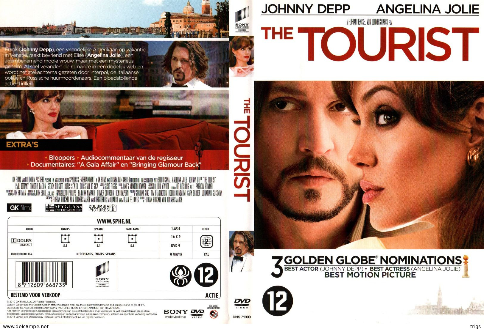 DVD - The Tourist - Crime