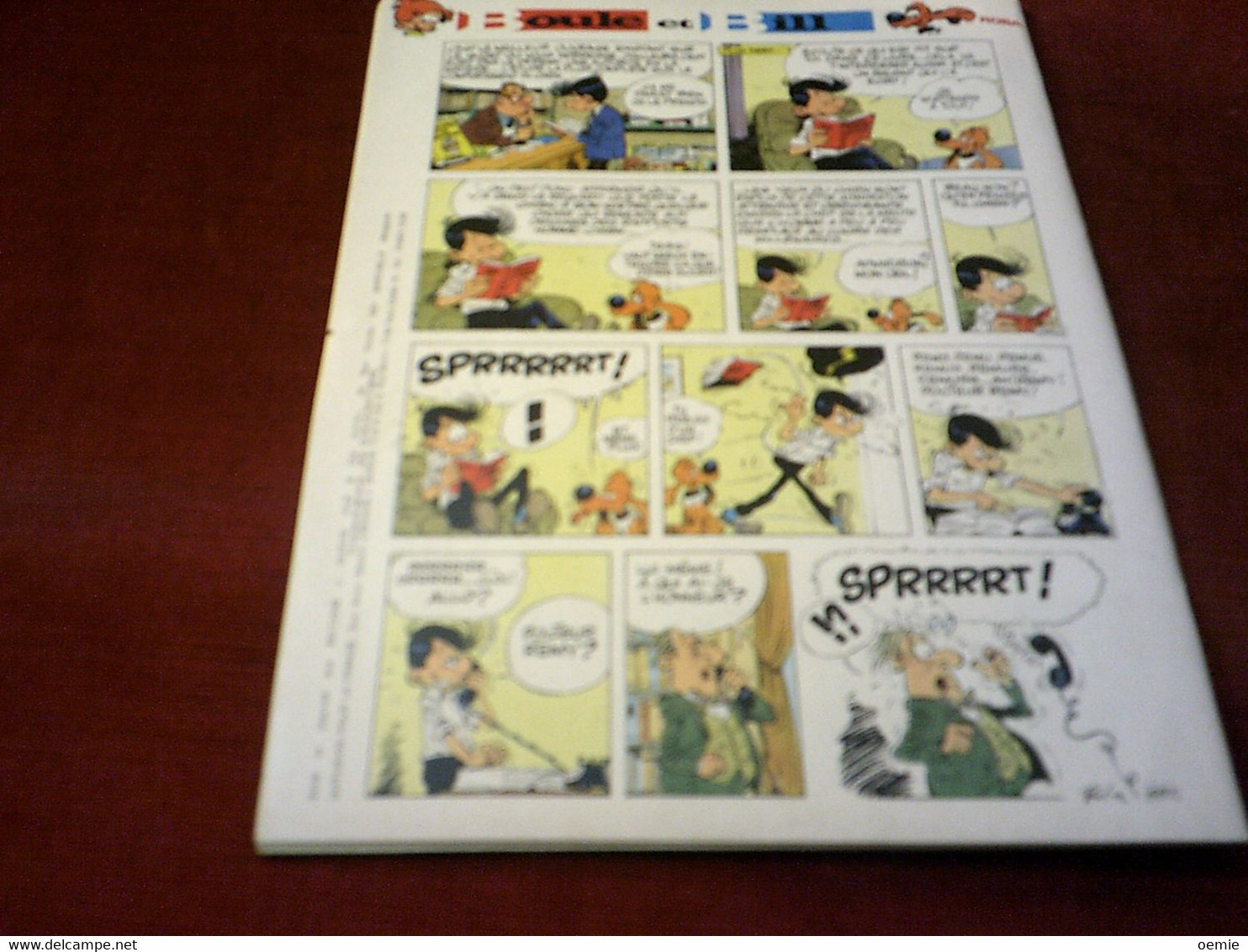 SPIROU  N°  1821    Avec  LE POSTER  NATACHA - Spirou Et Fantasio