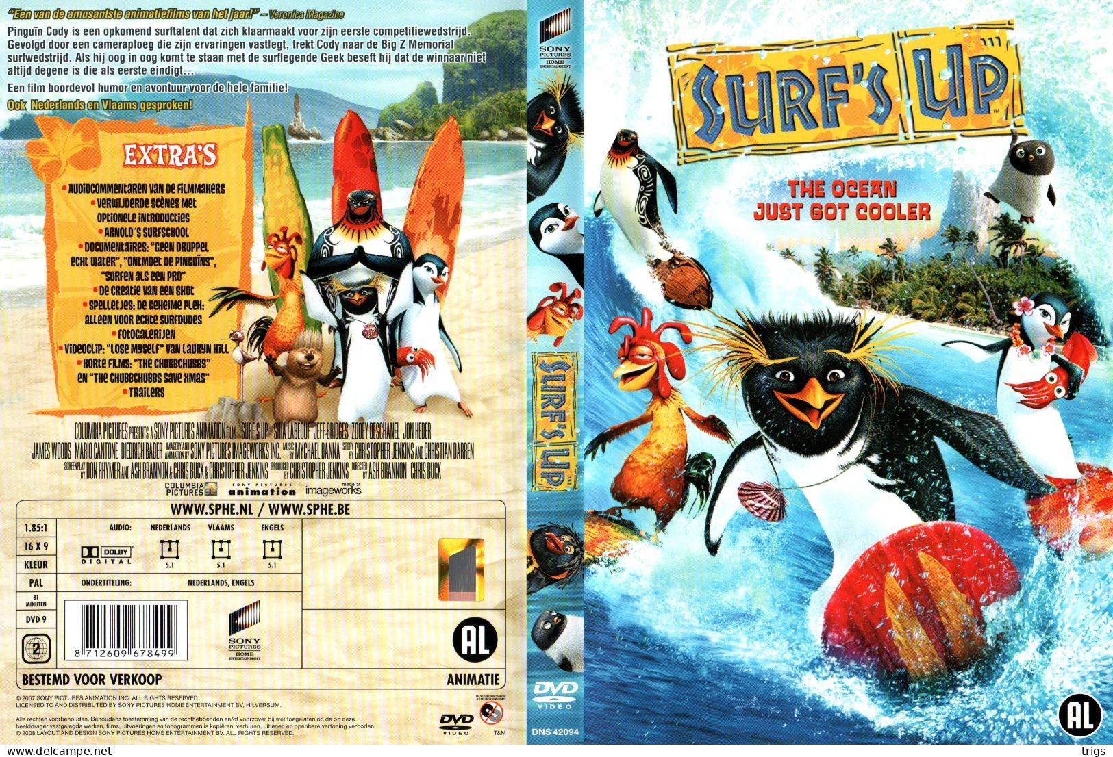DVD - Surf's Up - Dessin Animé