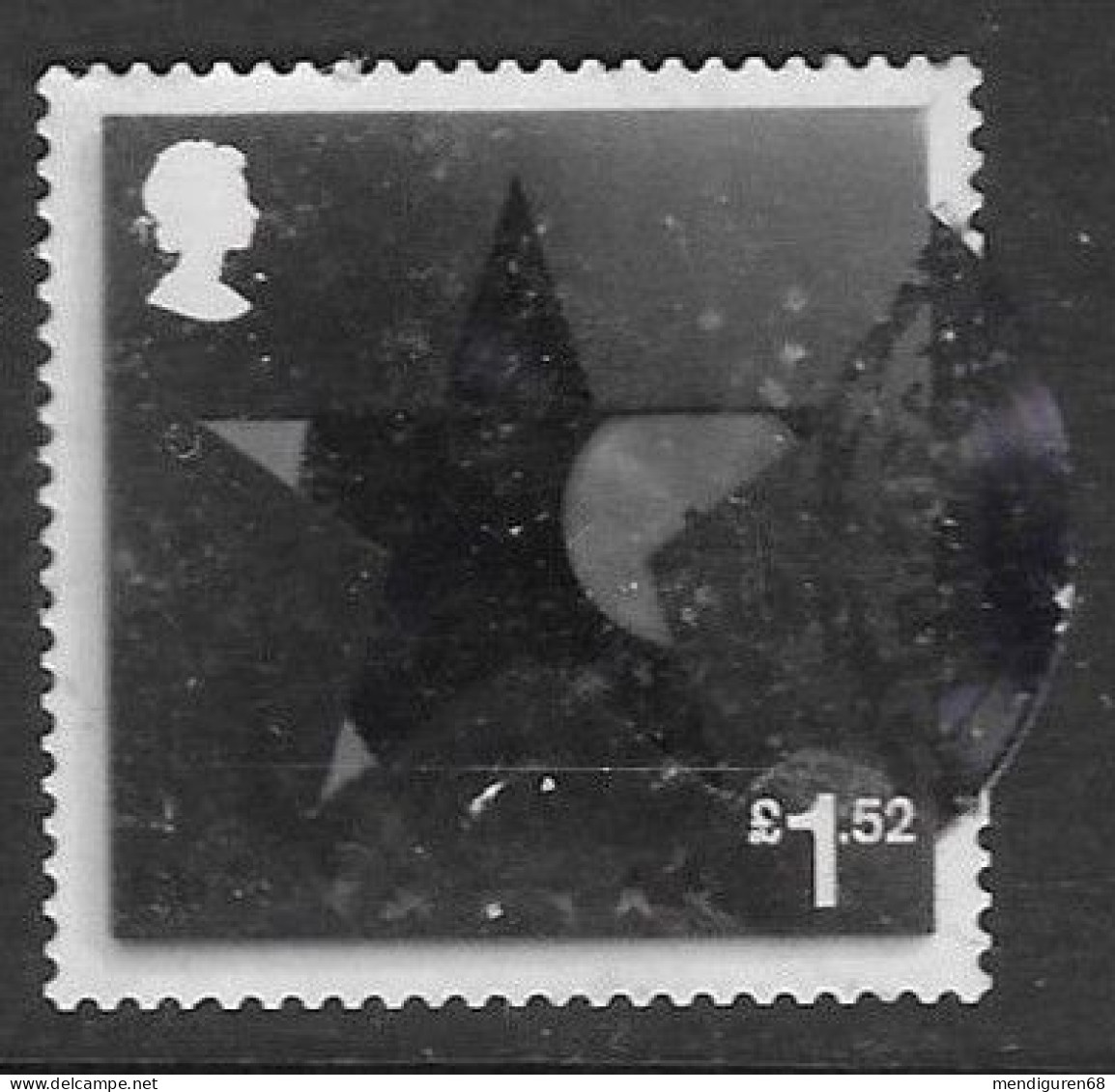 GROSSBRITANNIEN GRANDE BRETAGNE GB 2017 DAVID BOWIE: BLACKSTAR, 2016 £1.52 USED SG 3938 MI 4014 YT 4416 SC 3597 - Used Stamps