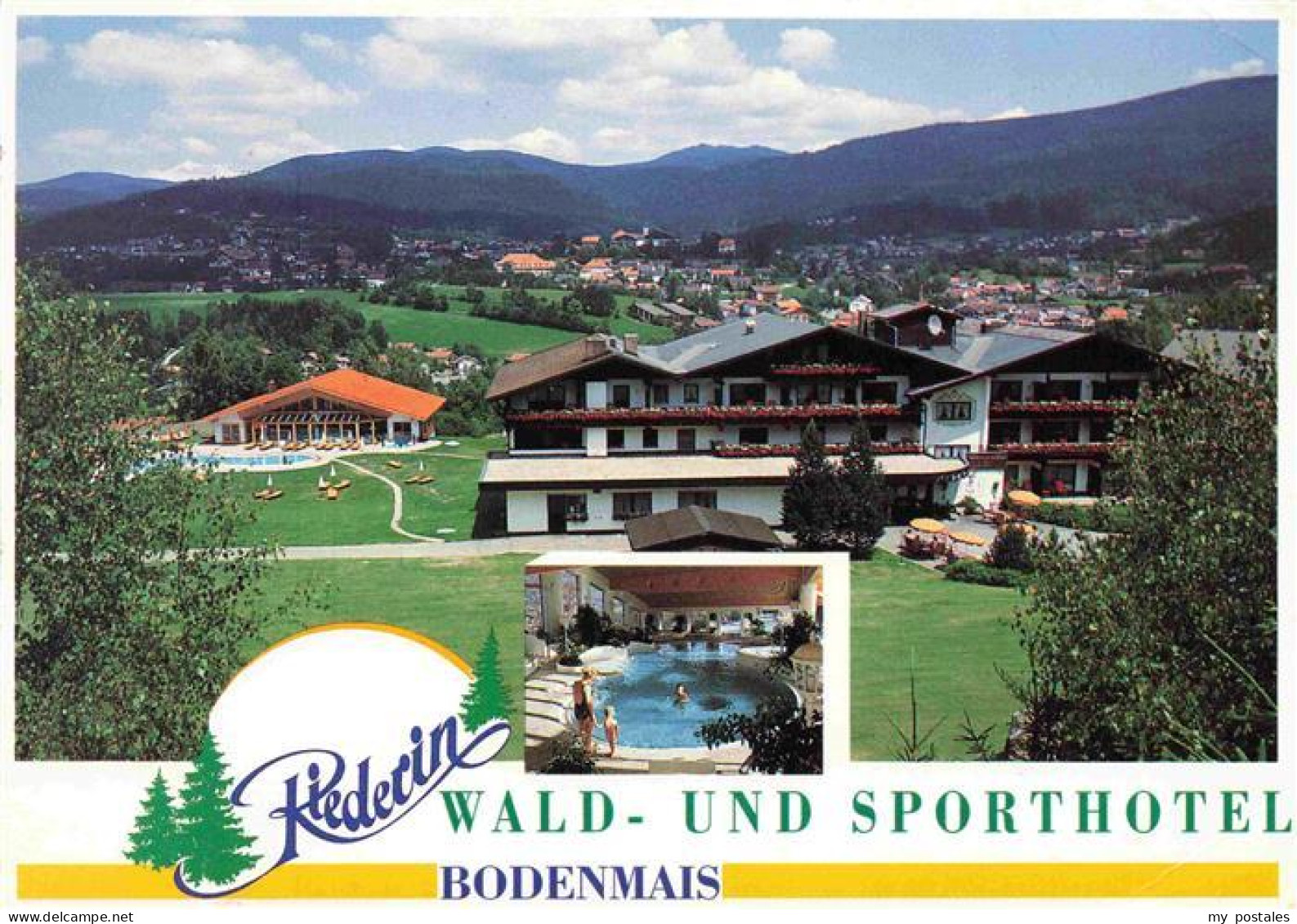 73964098 Bodenmais Waldhotel Riederin Hallenbad Panorama - Bodenmais