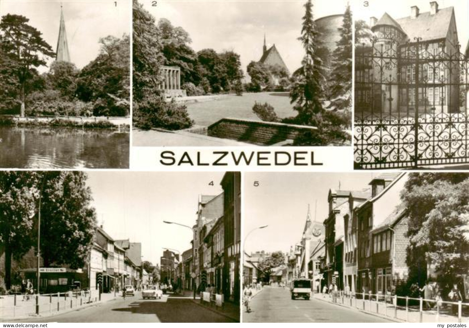 73924689 Salzwedel Pfefferteich Burggarten Joh Friedr Danneil Museum Strasse Der - Salzwedel