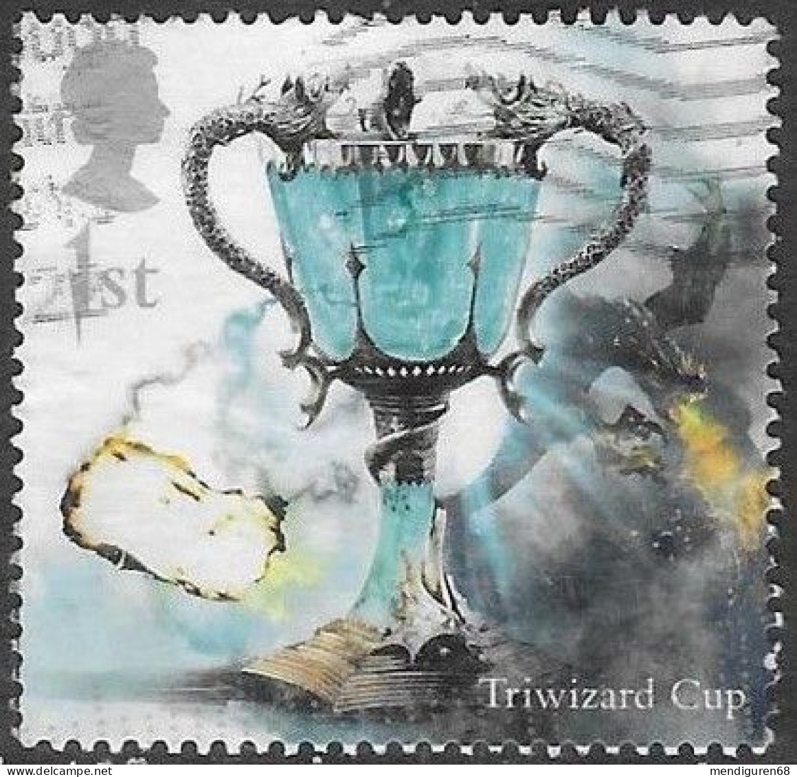 GROSSBRITANNIEN GRANDE BRETAGNE GB 2018 HARRY POTTER: THE TRIWIZARD CUP 1ST USED SG 4148 MI 4277 YT 4697 SC 3787 - Used Stamps