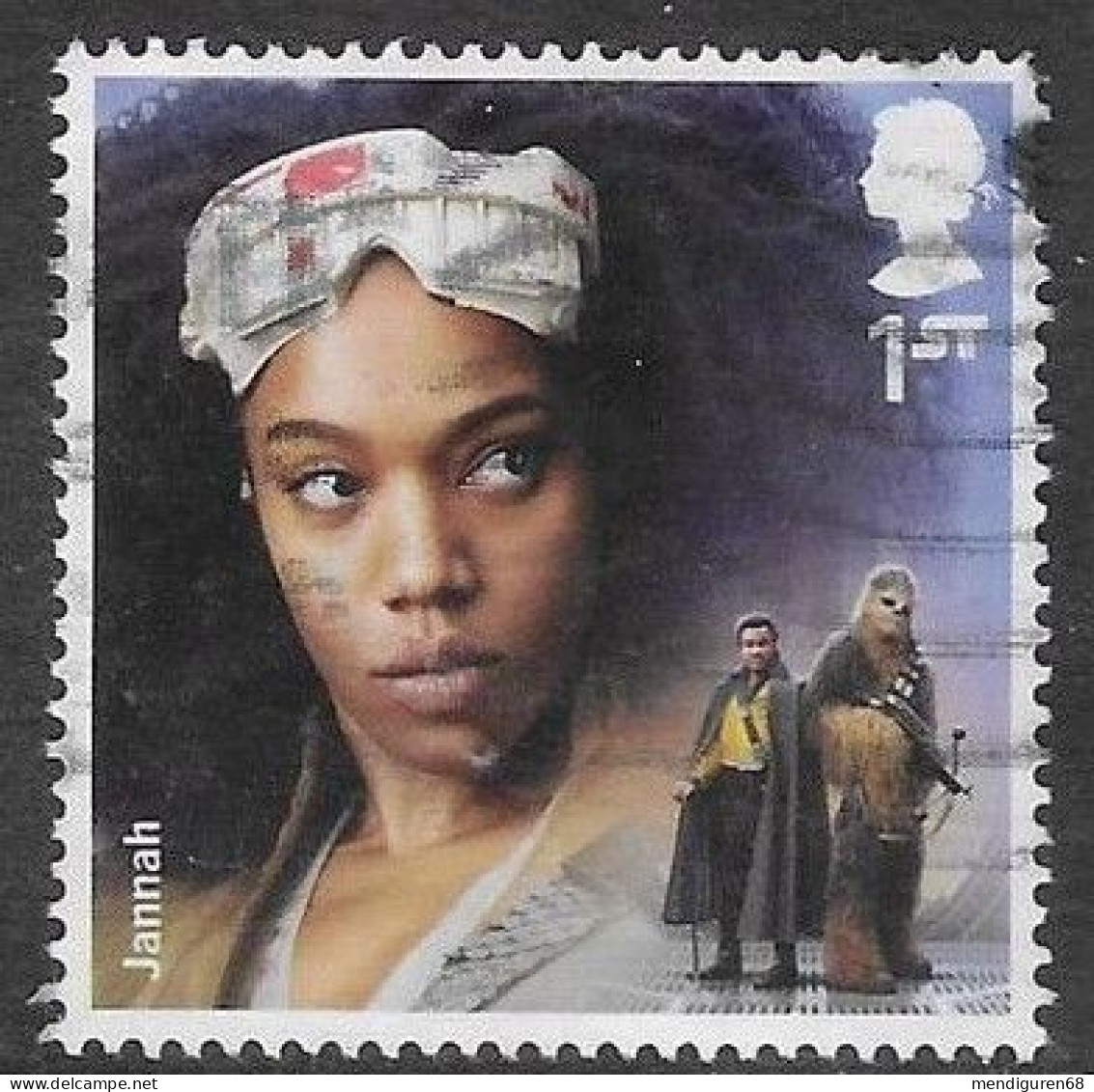 GROSSBRITANNIEN GRANDE BRETAGNE GB 2019 STAR WARS III: JANNAH 1st USED SG 4301 MI 4493 YT 4905 SC 3919 - Used Stamps