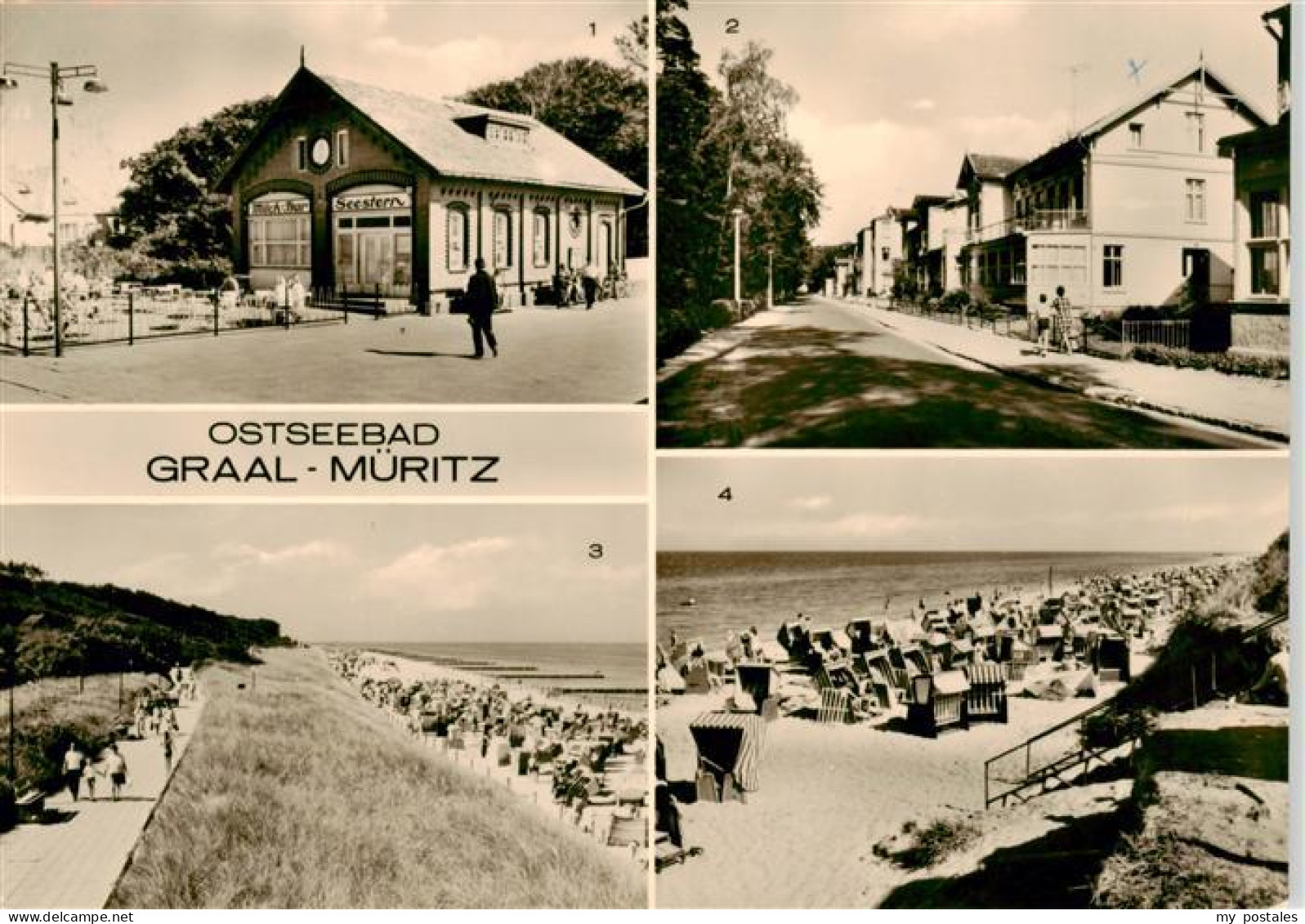 73924564 Graal-Mueritz_Ostseebad Milch Bar Seestern Rosa Luxemburg Strasse Stran - Graal-Müritz