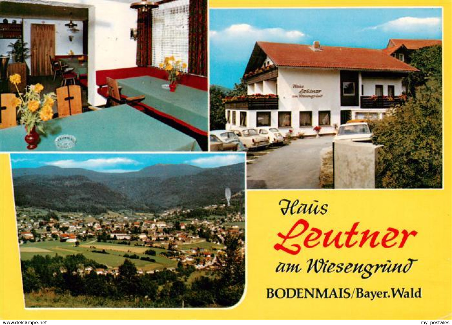 73883210 Bodenmais Haus Leutner Gaststube Panorama Bodenmais - Bodenmais