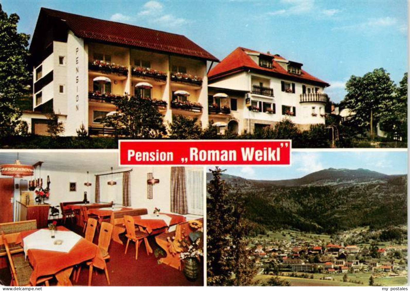73883209 Bodenmais Pension Roman Weikl Gaststube Panorama Bodenmais - Bodenmais