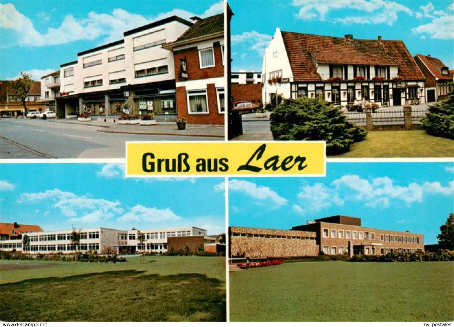 73883106 Laer Bad Kaufhaus Gaststaette Schule Laer Bad - Bad Laer