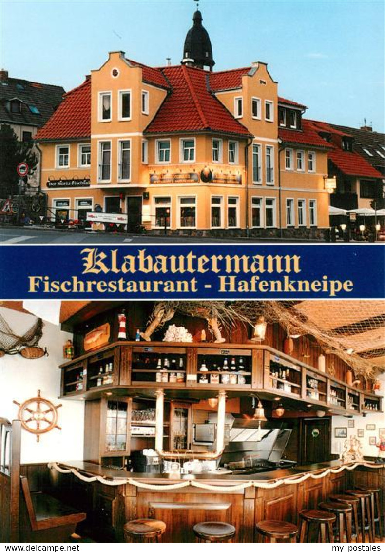 73883000 Waren Mueritz Klabautermann Fischrestaurant Hafenkneipe Bar Waren Mueri - Waren (Mueritz)