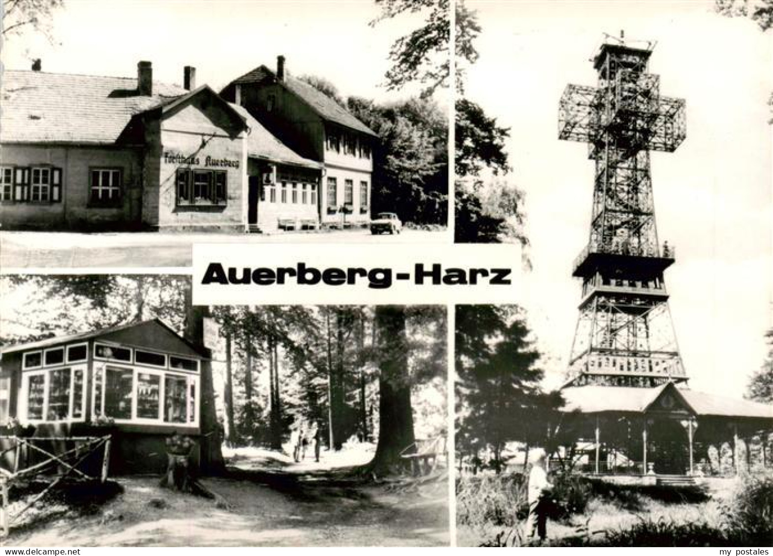 73882842 Auerberg Harz Gaststaette Auerberg Weg Zur Josephshoehe Josephskreuz Au - Stolberg (Harz)